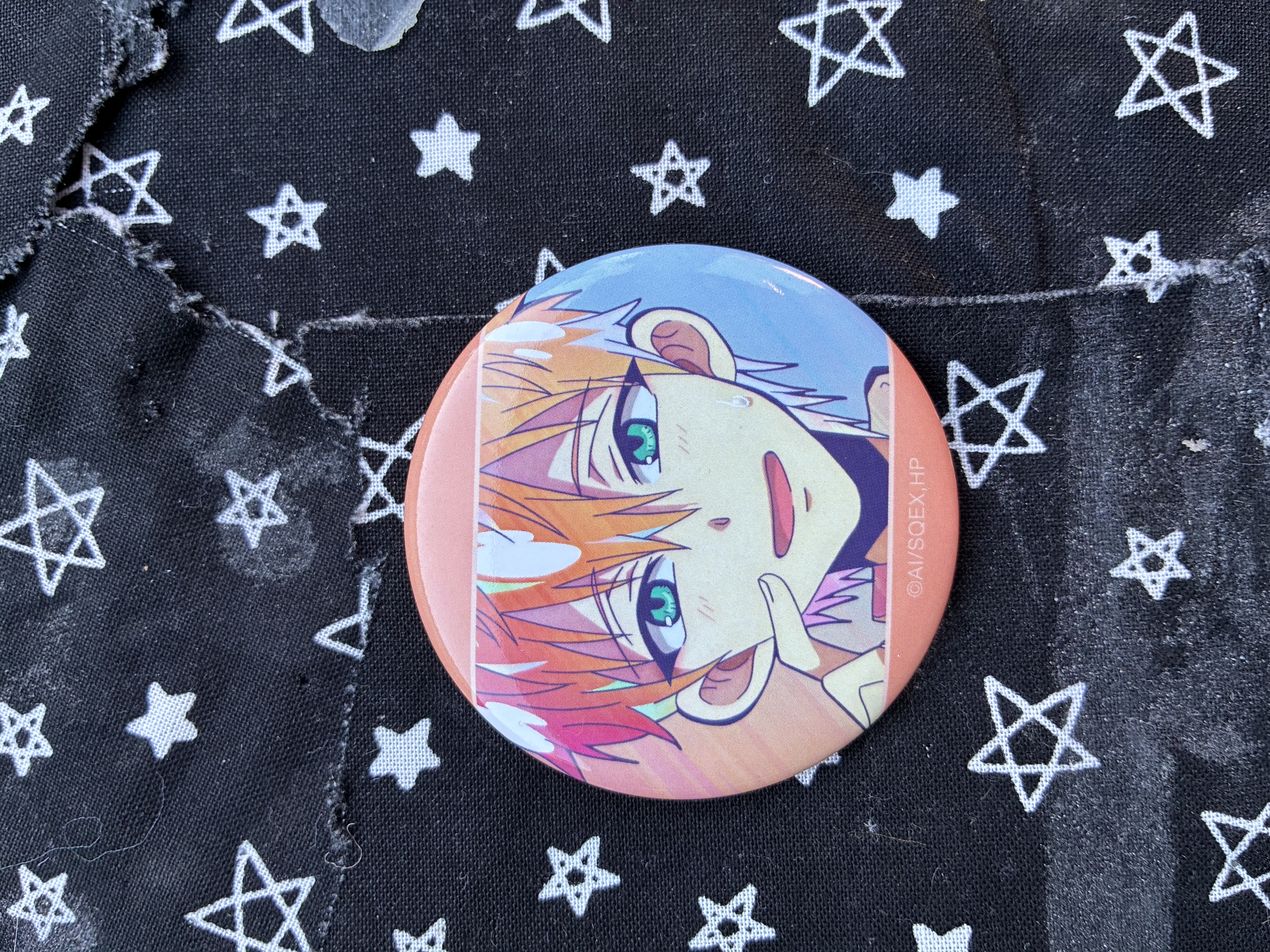 Button of Jibaku shounen hanako kun Teru